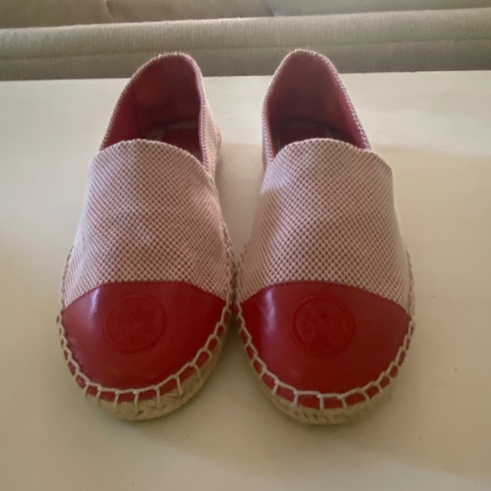 Tory Burch Espadrille, Size 8,  Like New.